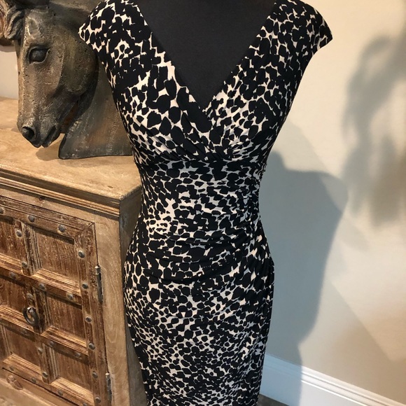 Ralph Lauren Dresses & Skirts - Ralph Lauren Black and Brown Print Dress
